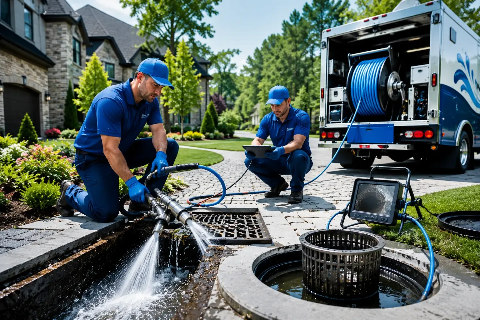 Local outdoor drain cleaning professionals in New Ipswich, NH