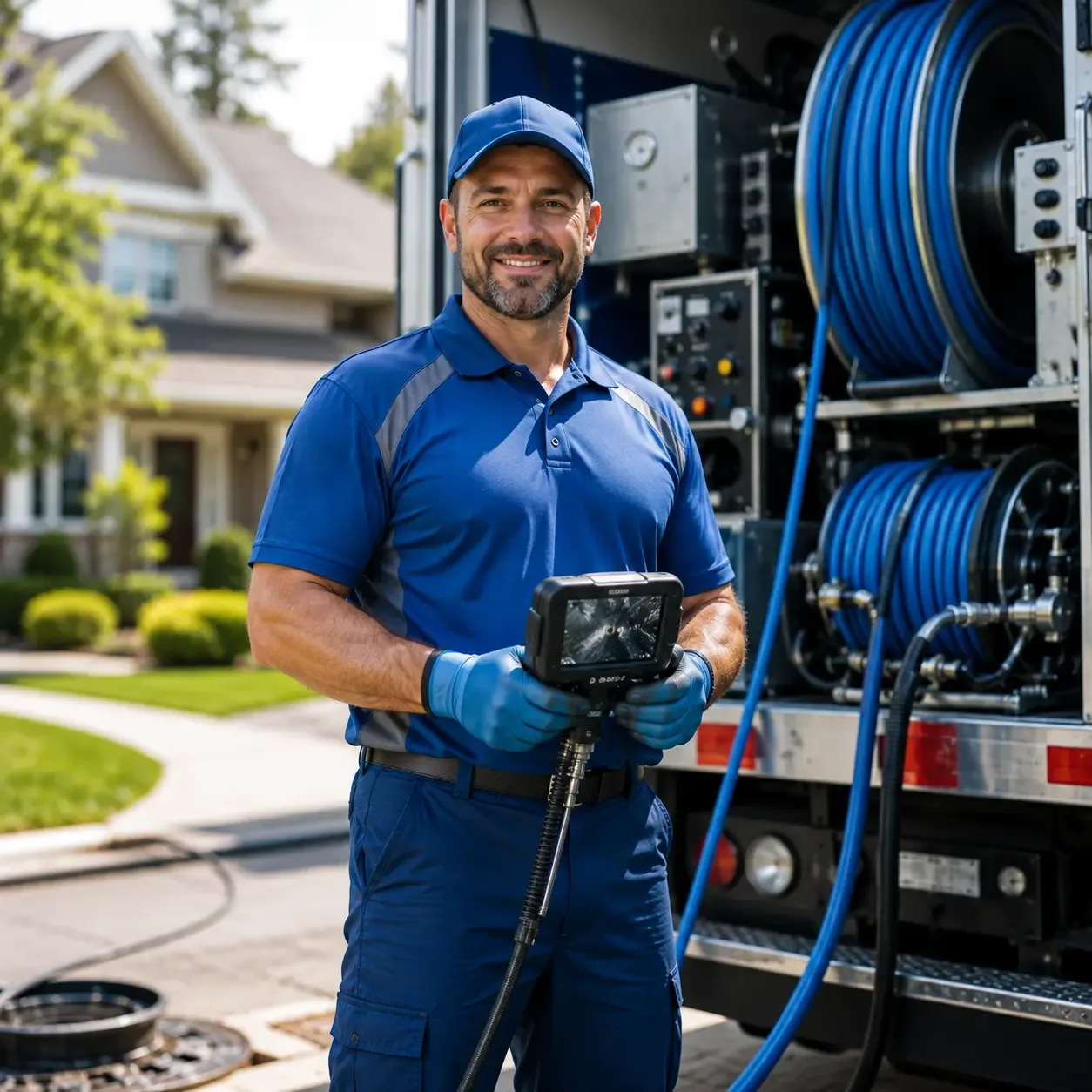 Local outdoor drain cleaning specialists in New Ipswich, NH